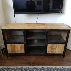 Reclaimed Wood Media Console