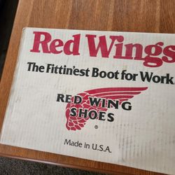 Red Wing Work Boots 