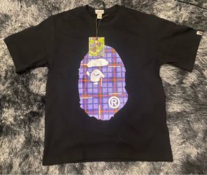A Bathing Ape BAPE black Tee Size-L