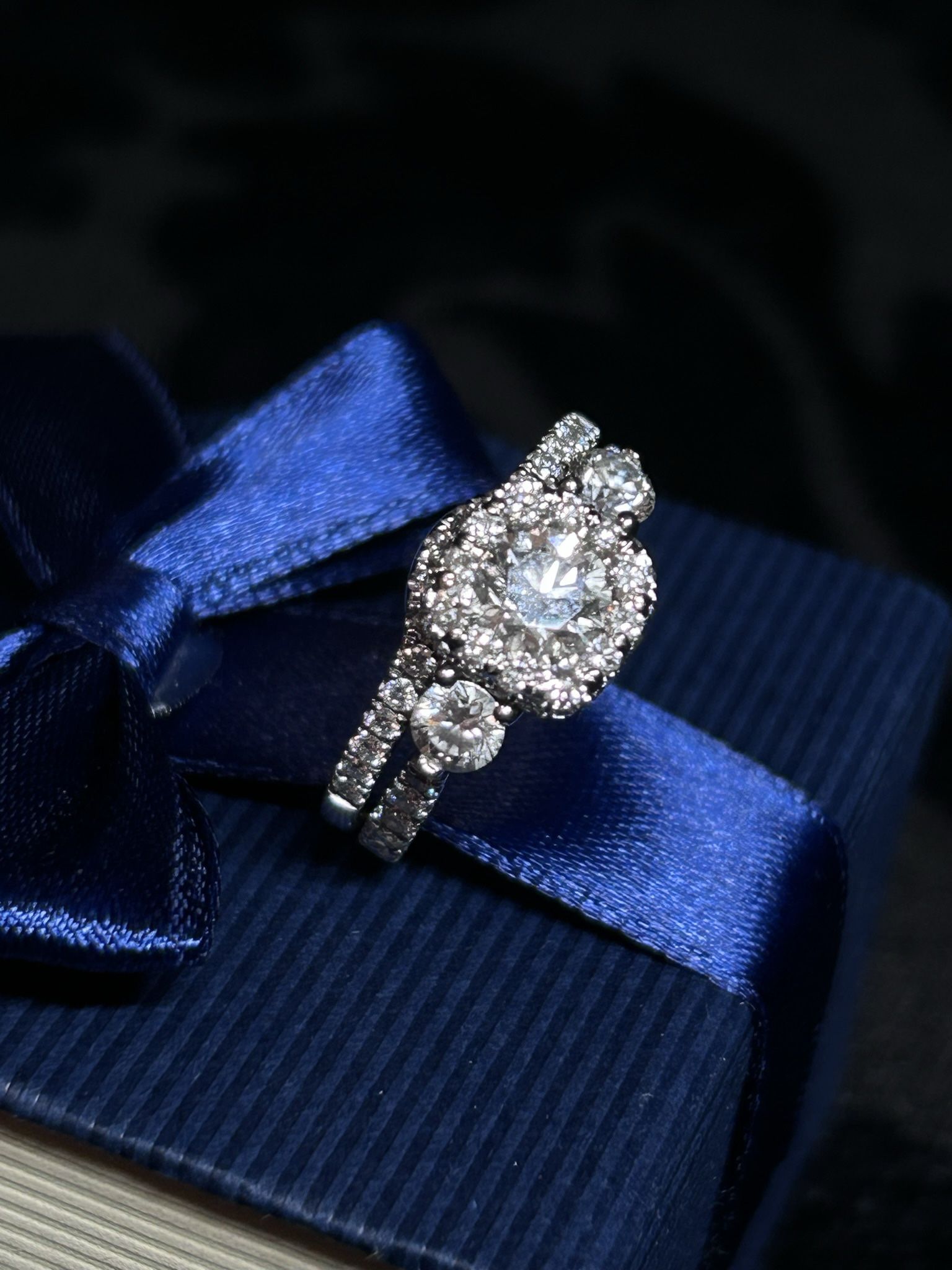 Engagement/ Wedding Band Combo