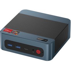 P3 Lite Mini PC Gaming Computers Ryzen 7 6800H, Radeon 680M Graphics, 24GB DDR5 RAM, 1TB PCIe 4.0x4 SSD,Triple Display (HDMI/DP/USB4),USB4 8K 60Hz,WiF