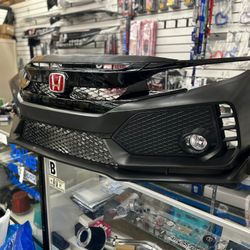2016-2018 HONDA CIVIC FRONT BUMPER TYPE R CONVERSION FIT SEDAN HATCHBACK COUPE unpainted