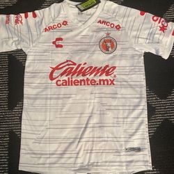 Xolos De Tijuana Futbol Rojo Red Blanca White Soccer Camiseta Playera Camisa Small Chico Chica  Liga MX