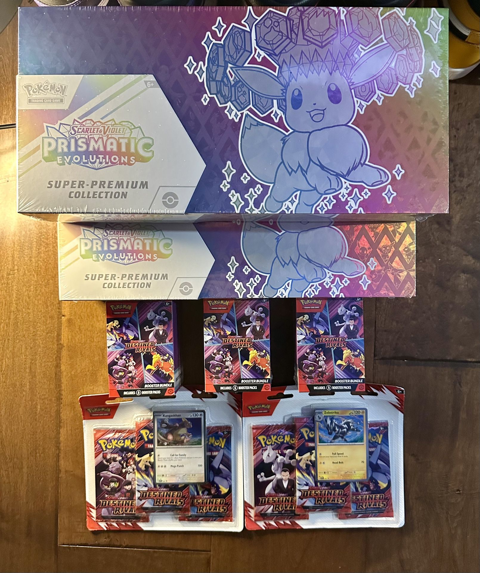 Pokémon Cards For Sale! Sealed Prizmatic Evolutions And Destined Rivals Boxes