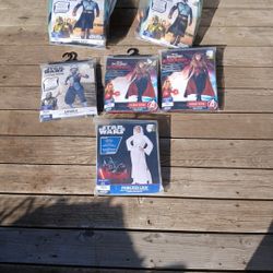 Price Reduced ----STAR WARS  COSTUMES  FROM JAZWARES