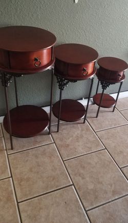 3 small tables from Home Interiors