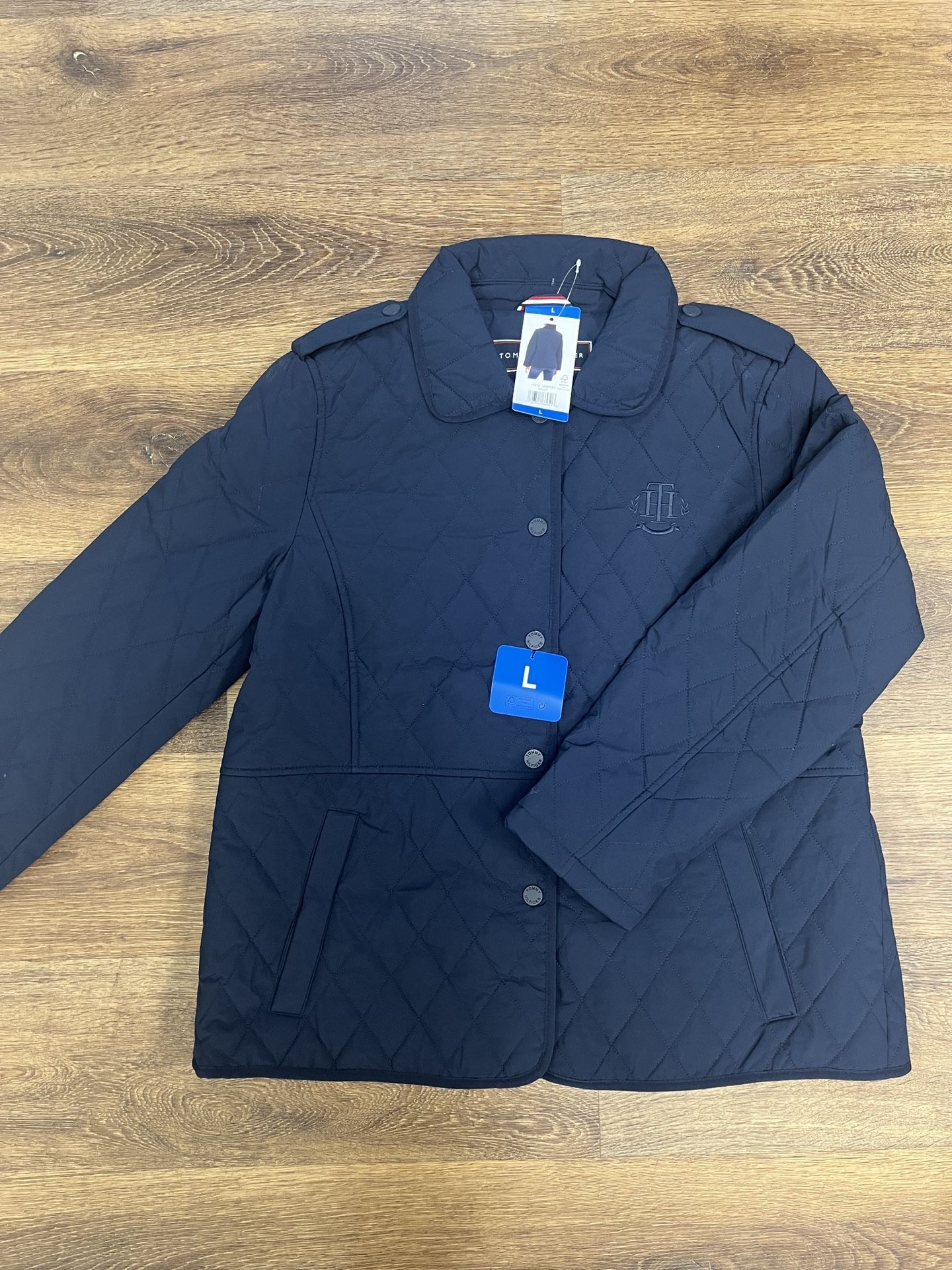 Tommy Hilfiger Women’s Quilted Jacket – Size L