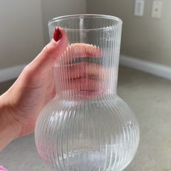 Clear Flower Vase /center Piece