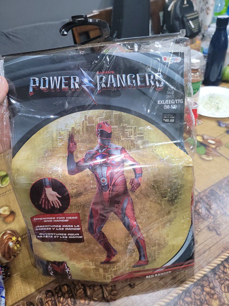 Disfras De.  Power Rangers Size 2×l