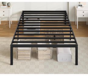 Twin metal frame