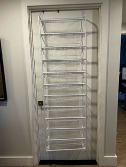 12 Tier Hanging Shoe Organizer