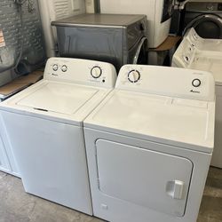 Used Amana Washer and Gas Dryer with Warranty 