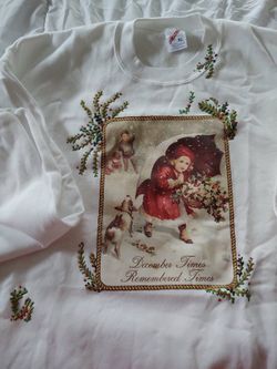 Christmas sweatshirt (Baby it's cold Outside)