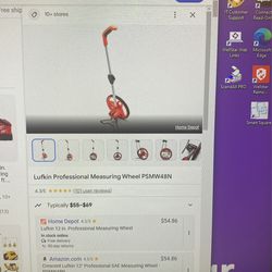 (2) Rolling Wheel Tape Measure