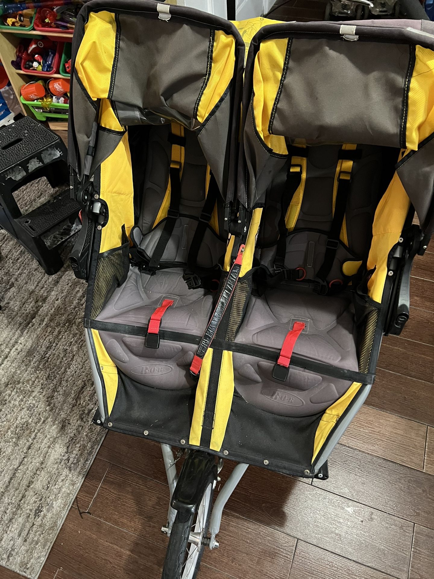 B.O.B Iron Man Double Stroller