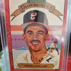 Ozzie Guillen Variation Diamond Kings No Dot Behind Inc Baseball Card 