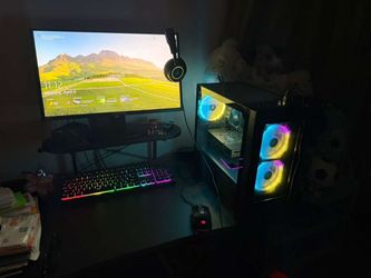 Gaming PC set up