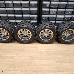RARE Pro-Line 40 Series Big Joe Tires on Weld Evo 23mm Wheels