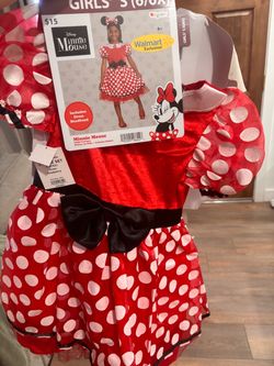 Minnie Mouse Girls Costume Dress