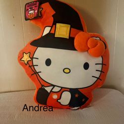 Hello Kitty Halloween Pillow. NWT