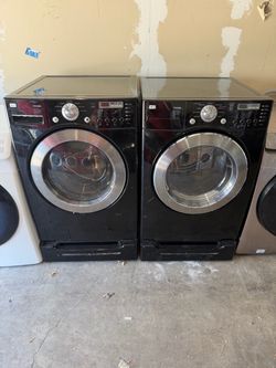 LG washer and electric dryer