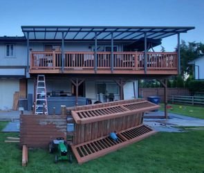 Cedar deck and cover / pending