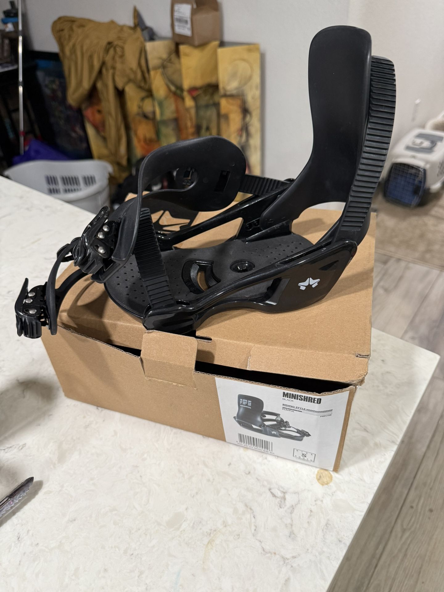 Rome Youth Snowboard Bindings Size Small