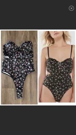 Urban Outfitters Out from under Floral Bodysuit