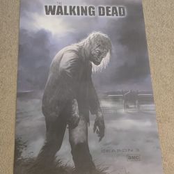 The Walking Dead Season 3 24x36 Poster