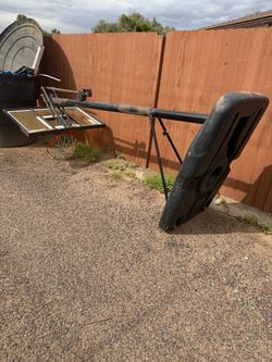 Free basketball hoop