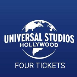 Universal Studios- 4 Tickets (Read Before Replying)