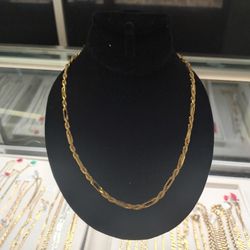 10k Solid Gold Necklace 35 Grams 24 Long Layaway Available 10% Dwon If You Interested Please Make Sure You Ask For Maribel Thank You 