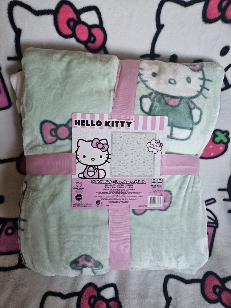 Hello Kitty Blanket $25