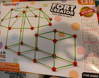 Fort Building Kit for Kids, STEM Building Toy