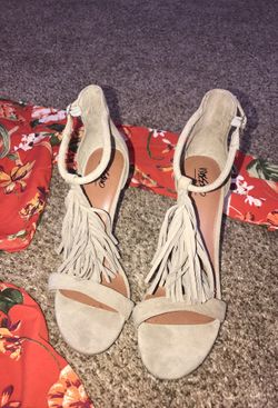 NEVER WORN cute summer heels!!!