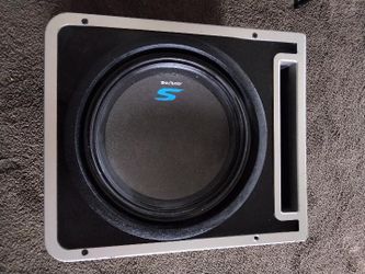 Alpine 12 Inch Subwoofer With Originally Box