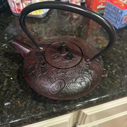 Purple Loose Leaf Tea Pot With Stand