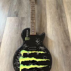 Monster Energy/ Les Paul/ Rev Theory Guitar