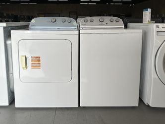 Whirlpool 3.5 cu. ft. Washer w/Agitator & Deep Water Wash 7.0 cu. ft. Vented Electric Dryer
