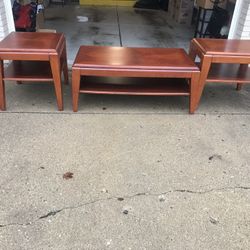 Coffee Table  And End Tables 