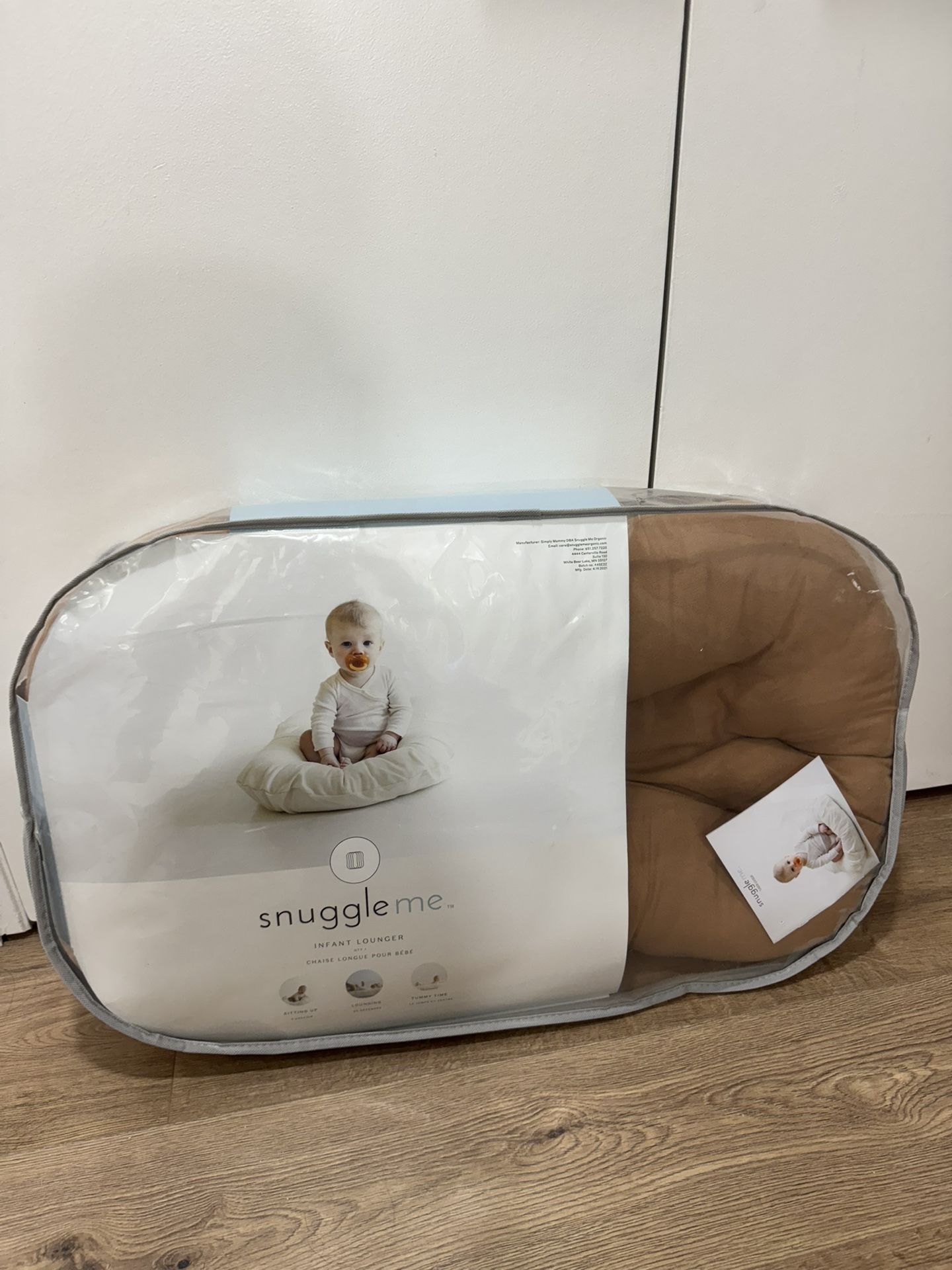 SnuggleMe infant lounger