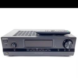 Sony STR-DH100 4-Channel Home Stereo Receiver Audio Video 5-Input - Plus Speakers