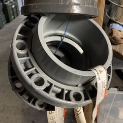 Ipex PVC Vanstone Flange W/Lock Ring Heavy Duty 6" x 11" OD 036417