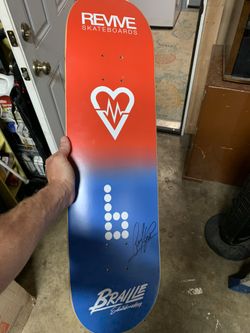 Signed Skateboard Deck