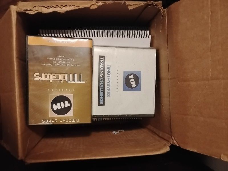 Timothy Sykes Millionaire Trading Challenge DVD & PowerPoint Manuals Bundle