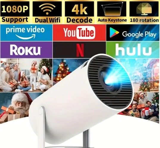 BRAND NEW EXCLUSIVE 4K LED SMART PROJECTOR📽