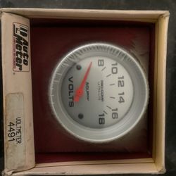 Auto Meter Voltage Gauge