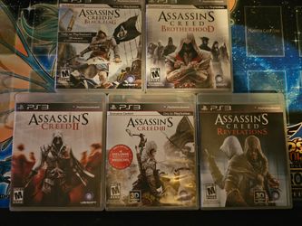 Assassins Creed PS3 game lot