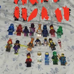 Lego Ninjago Minifiguer Lot
