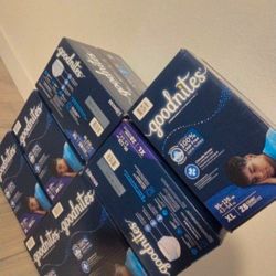 Goodnites Nighttime Bedwetting Underwear, XL size. 